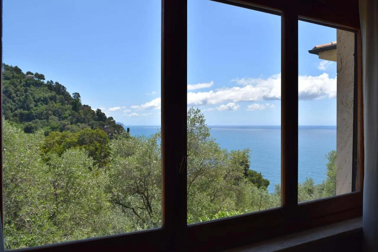 Bed & Breakfast Villa Il Respiro Zoagli Italië
